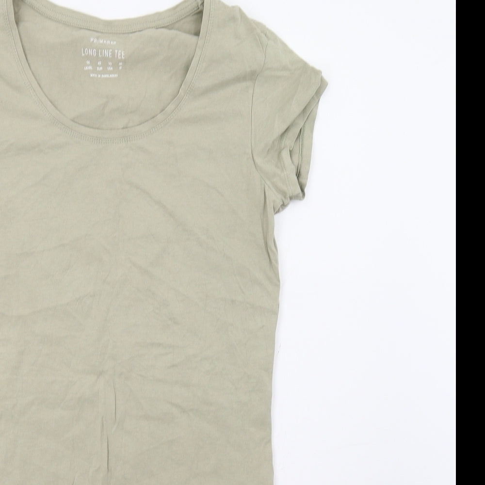 Primark Womens Green   Basic T-Shirt Size 14