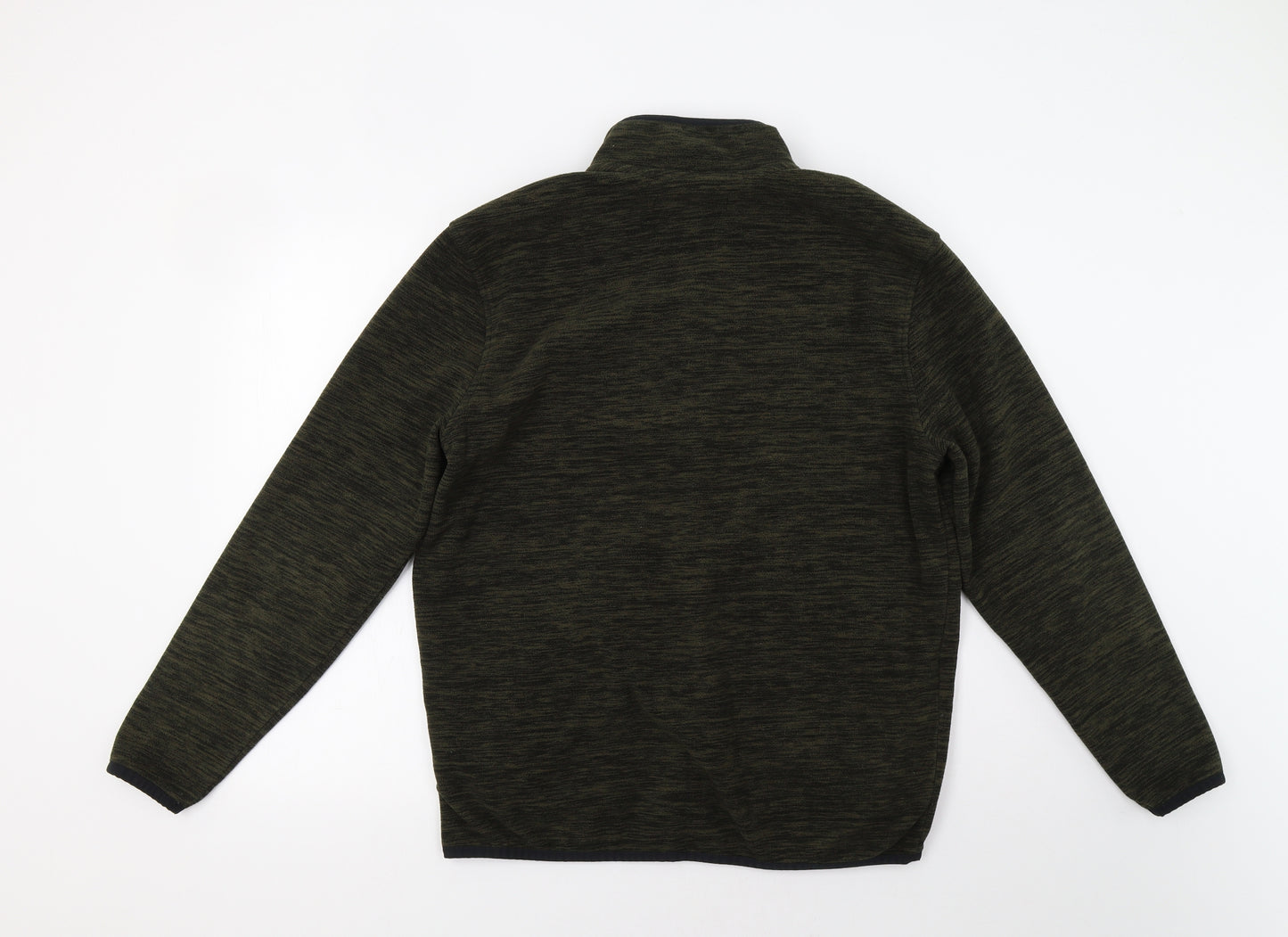 George Mens Green   Full Zip Sweatshirt Size L