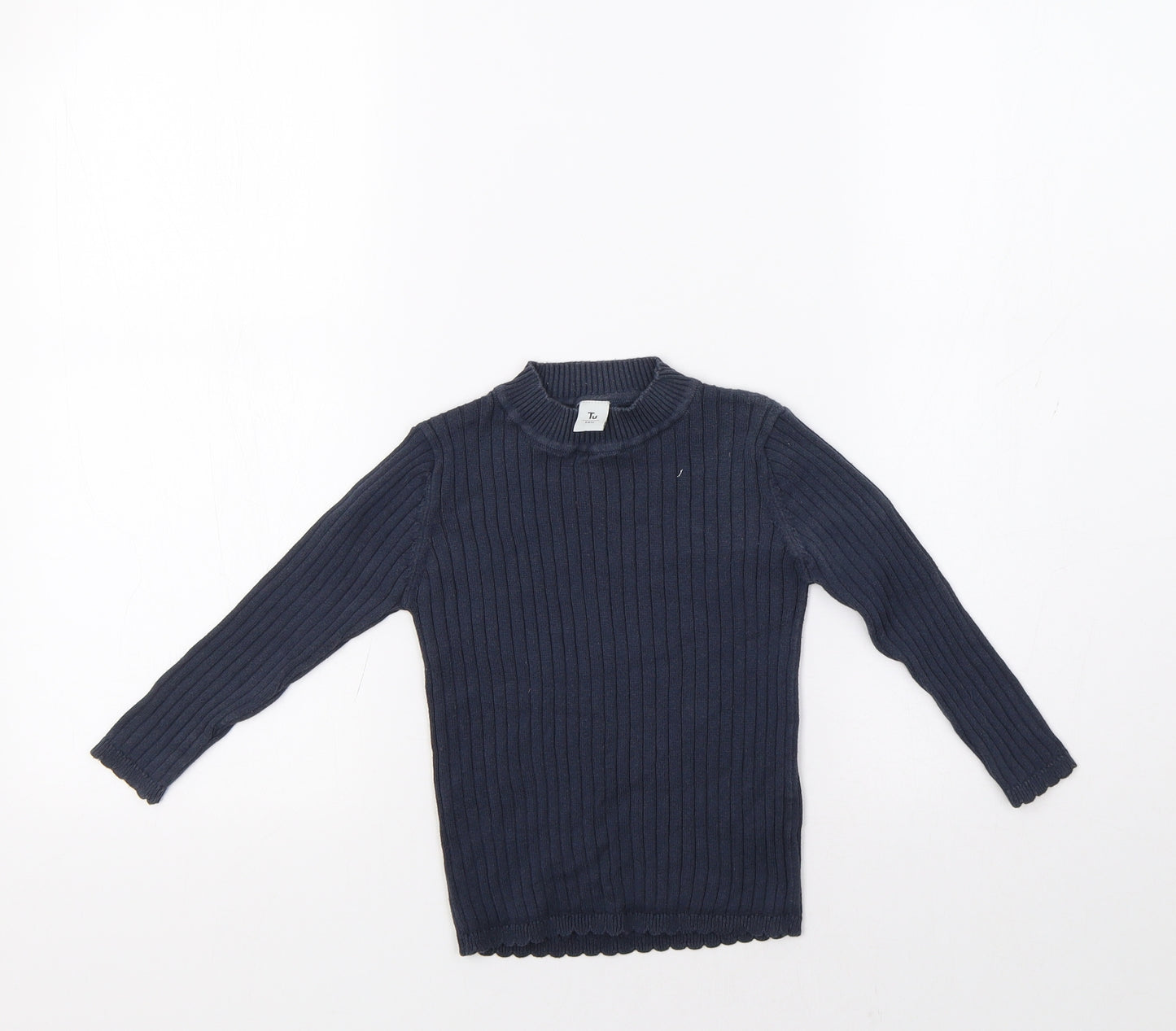 TU Girls Blue   Pullover Jumper Size 2-3 Years