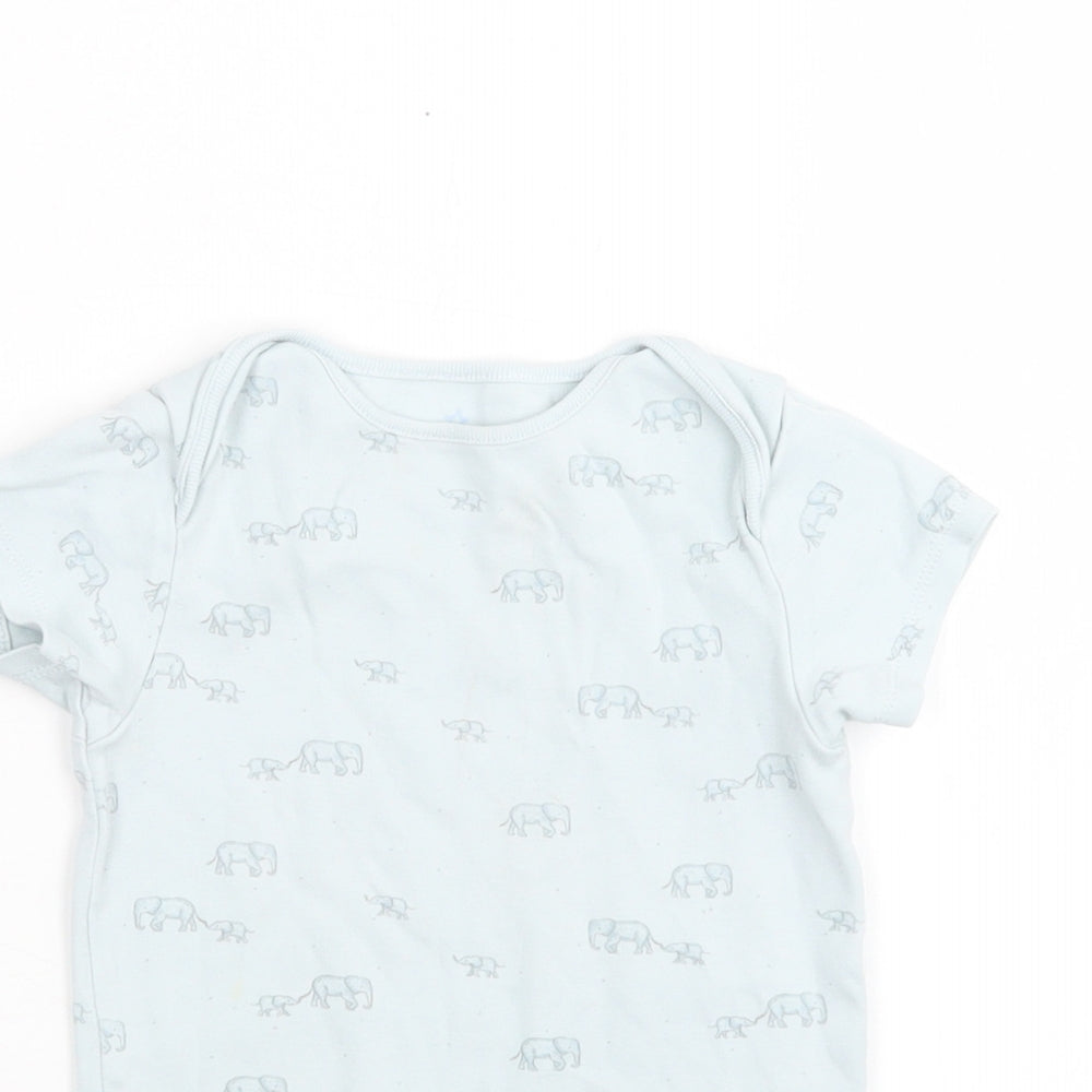 NEXT Boys Blue Animal Print  Leotard One-Piece Size 18-24 Months