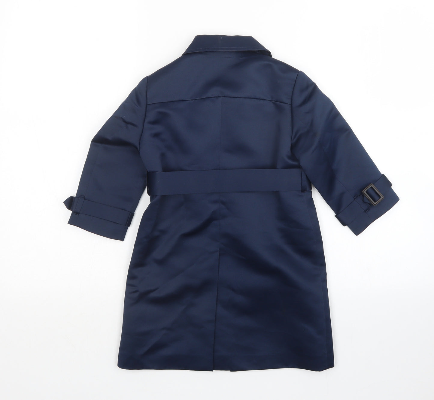 nicholas & bears Girls Blue   Overcoat Coat Size 2 Years