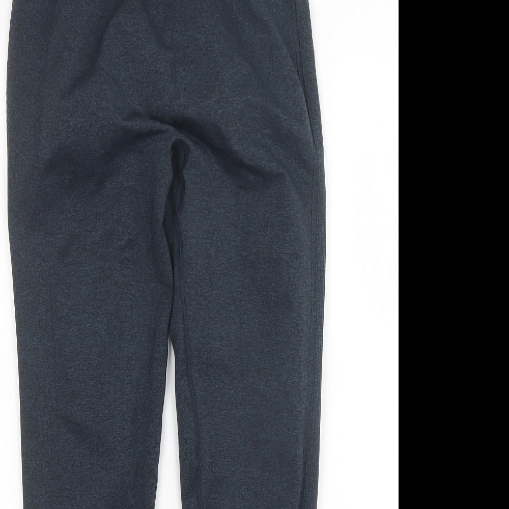 USA Pro Womens Blue   Compression Leggings Size 12 L27 in