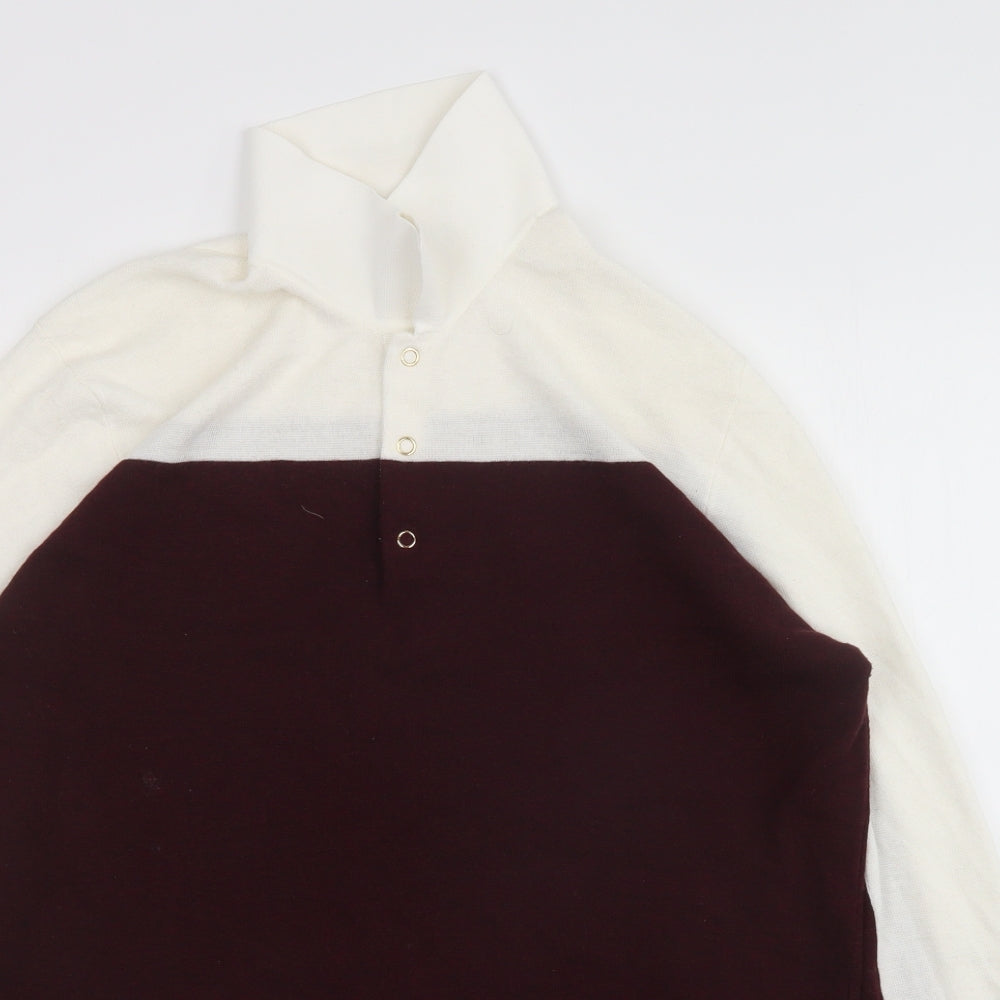 Reiss Mens Multicoloured   Pullover Jumper Size L