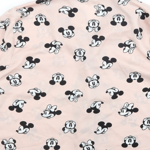 George Womens Pink   Top Nightshirt Size 12  - Mickey Mouse