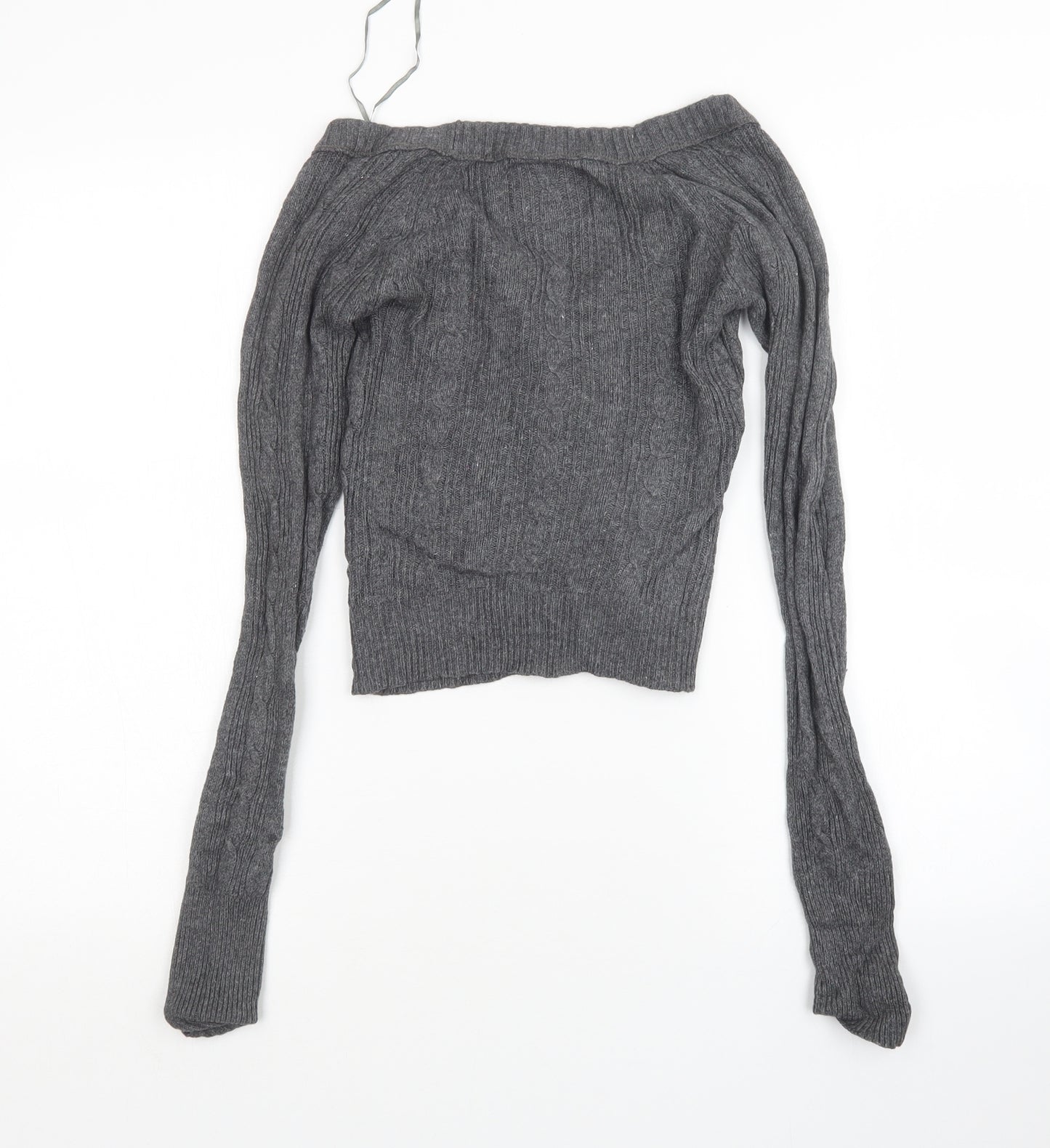 SoulCal Womens Grey   Cardigan Jumper Size 8