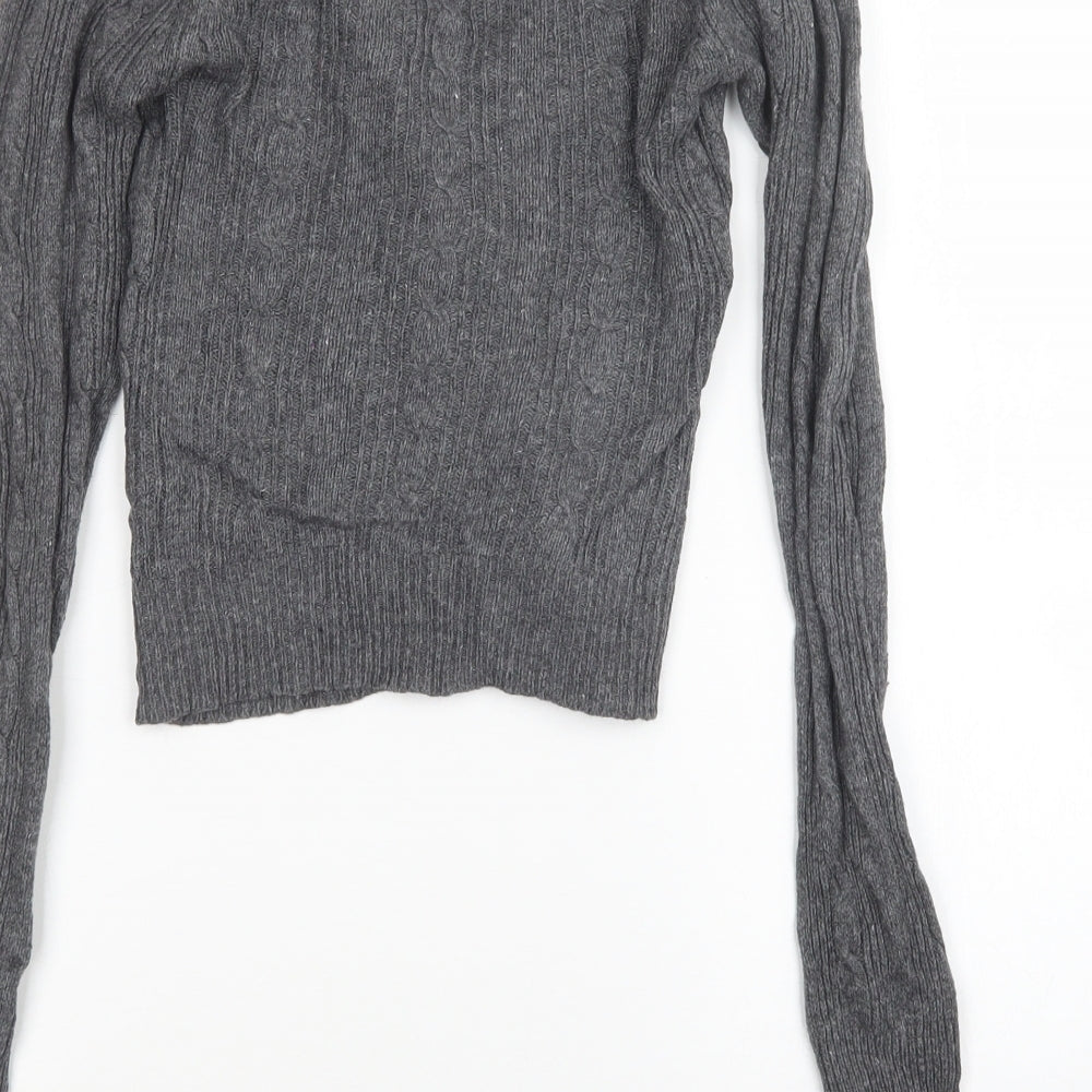 SoulCal Womens Grey   Cardigan Jumper Size 8