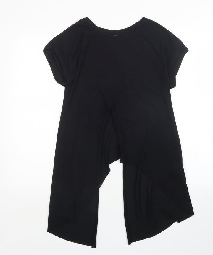 Topshop Womens Black   Pullover Jumper Size 8