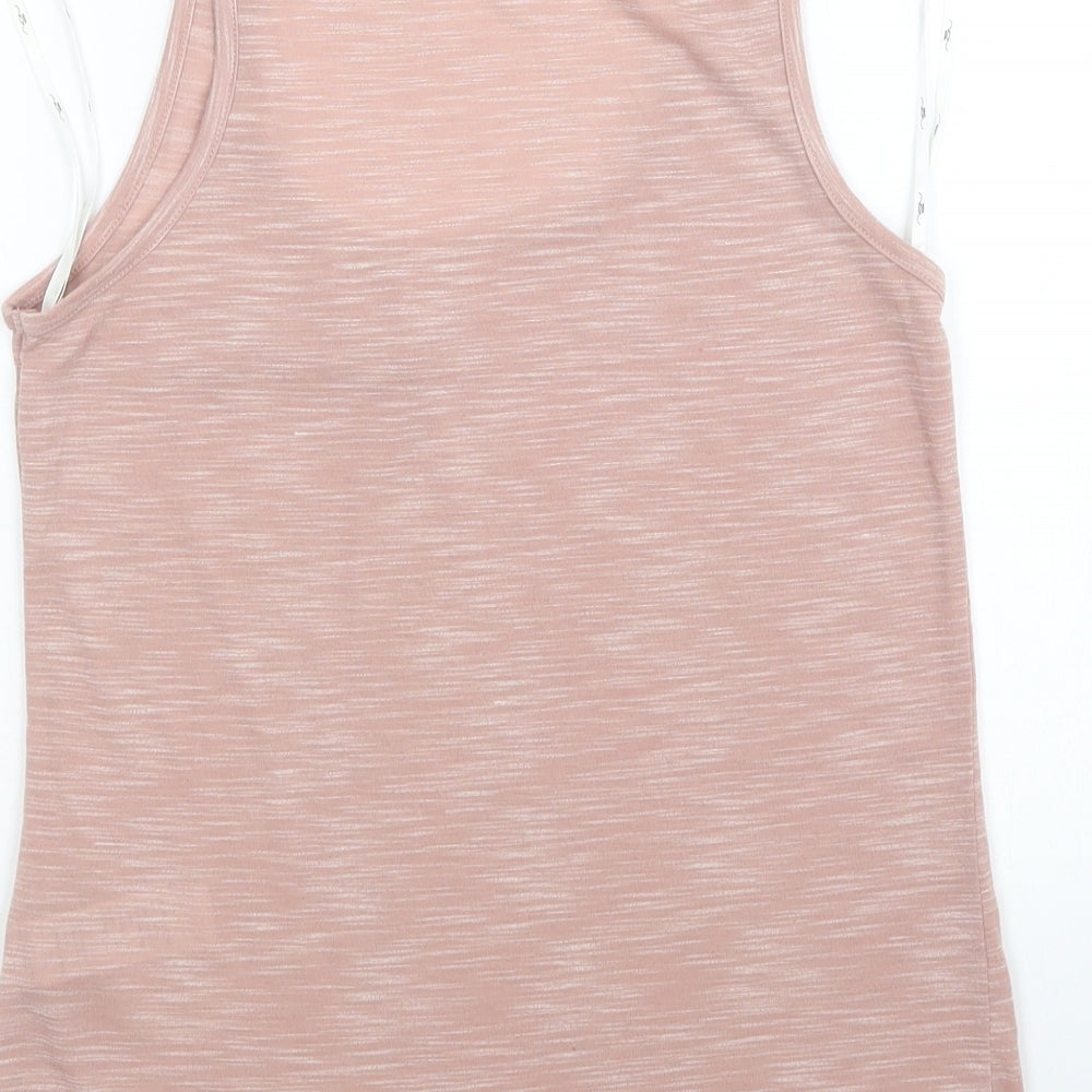 New Look Womens Pink   Basic Tank Size 6