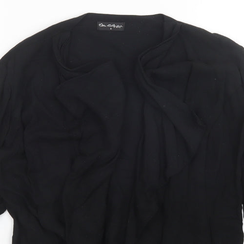 Miss Selfridge Womens Black   Cardigan Jumper Size 6