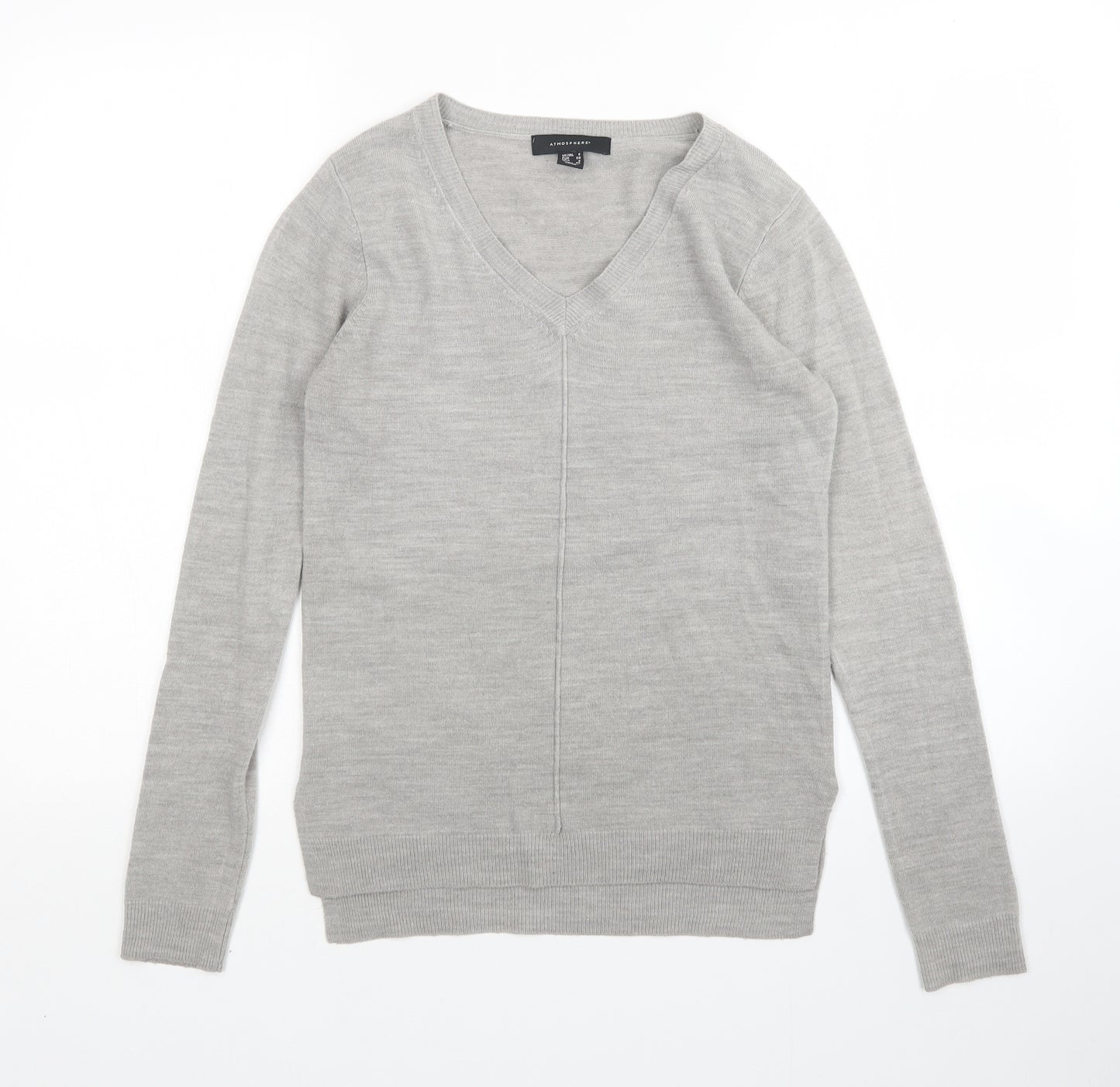 Atmosphere Womens Grey   Pullover Jumper Size 6