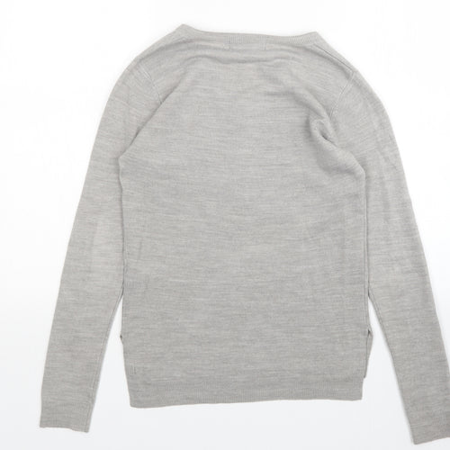 Atmosphere Womens Grey   Pullover Jumper Size 6
