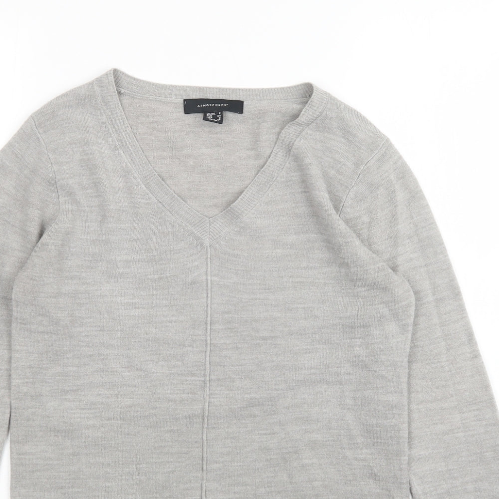 Atmosphere Womens Grey   Pullover Jumper Size 6