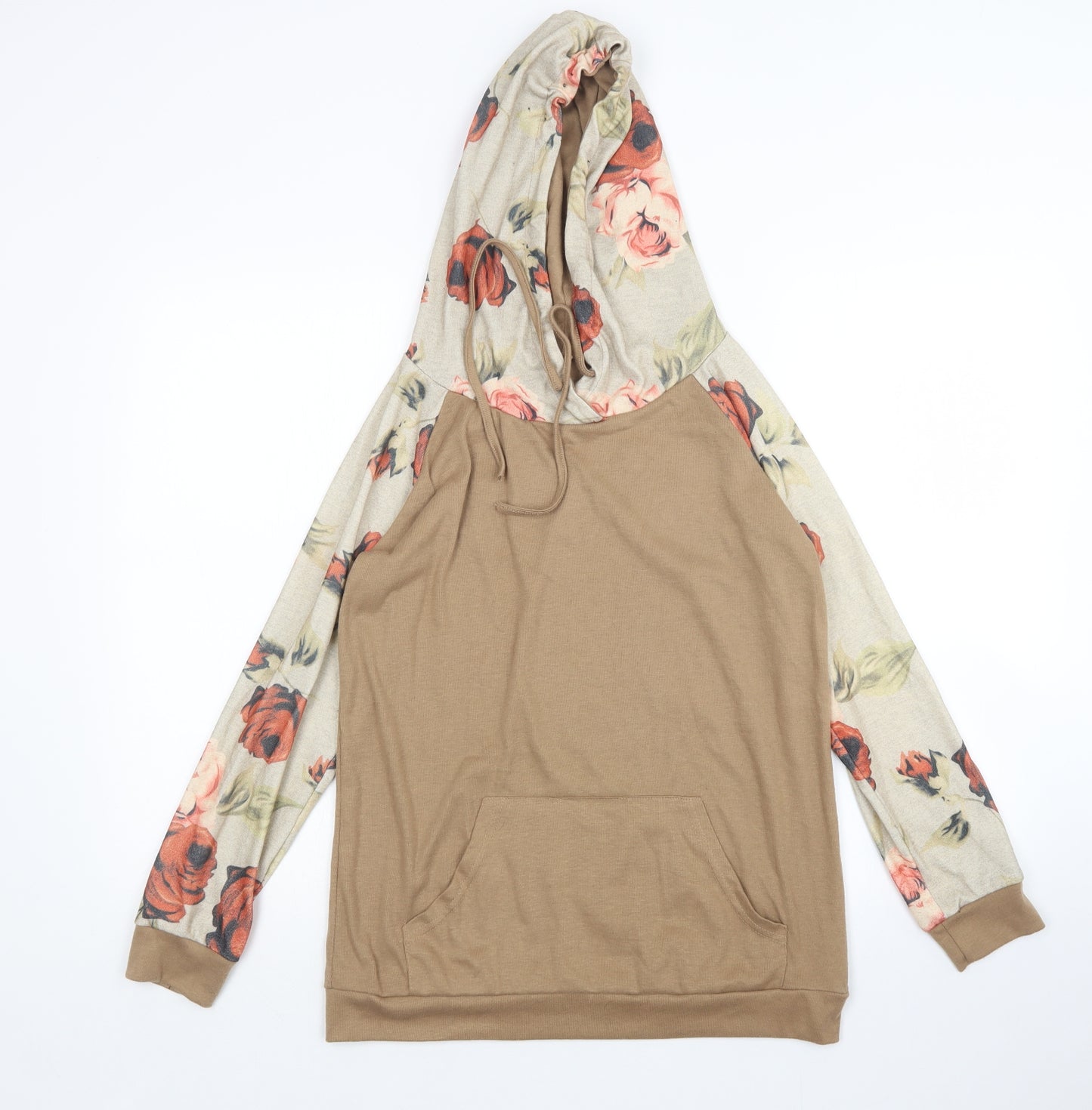 Preworn Womens Brown   Pullover Hoodie Size S
