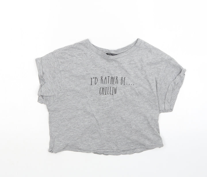 New Look Girls Green   Basic T-Shirt Size 10-11 Years