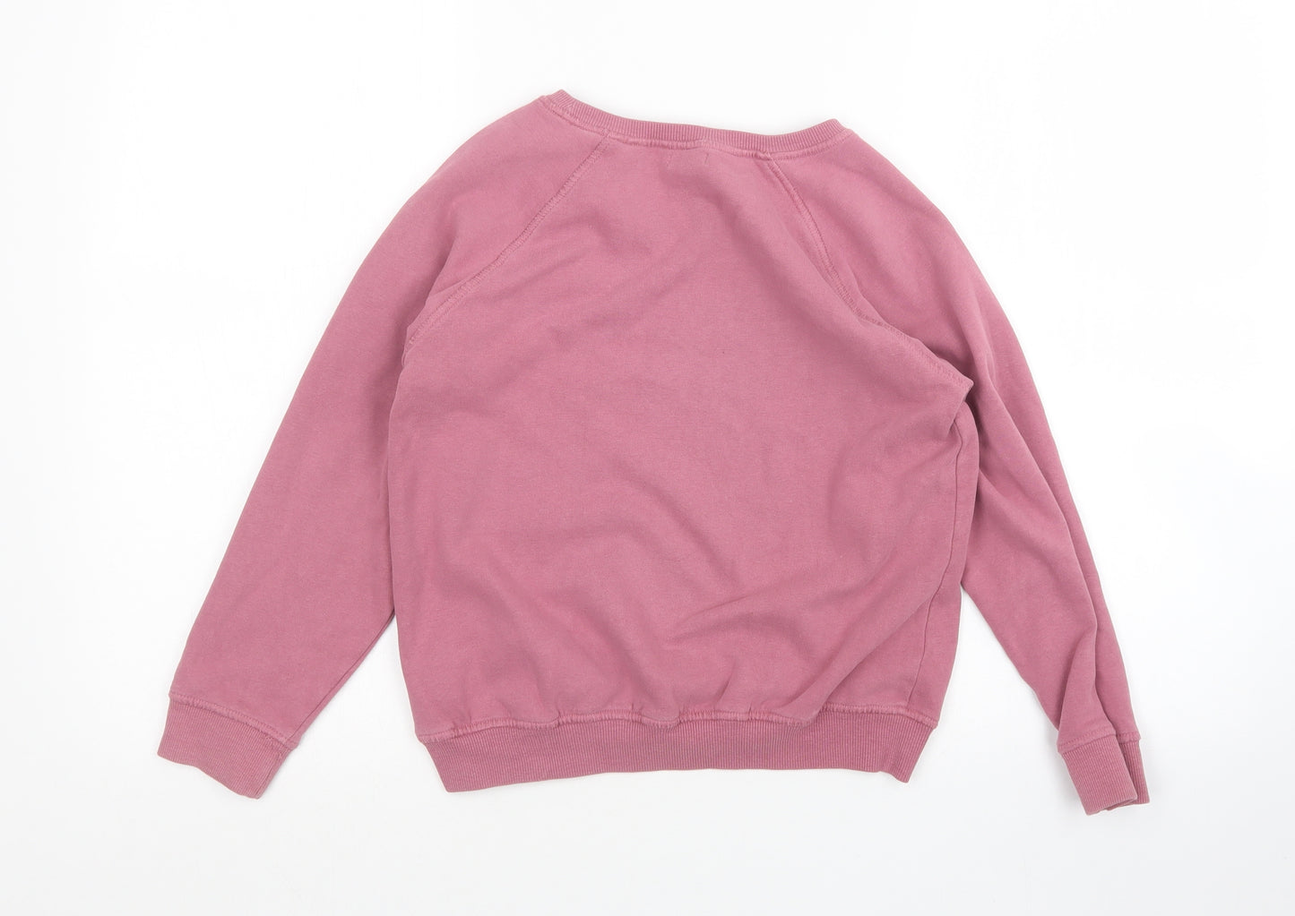 NEXT Girls Pink   Pullover Jumper Size 9 Years