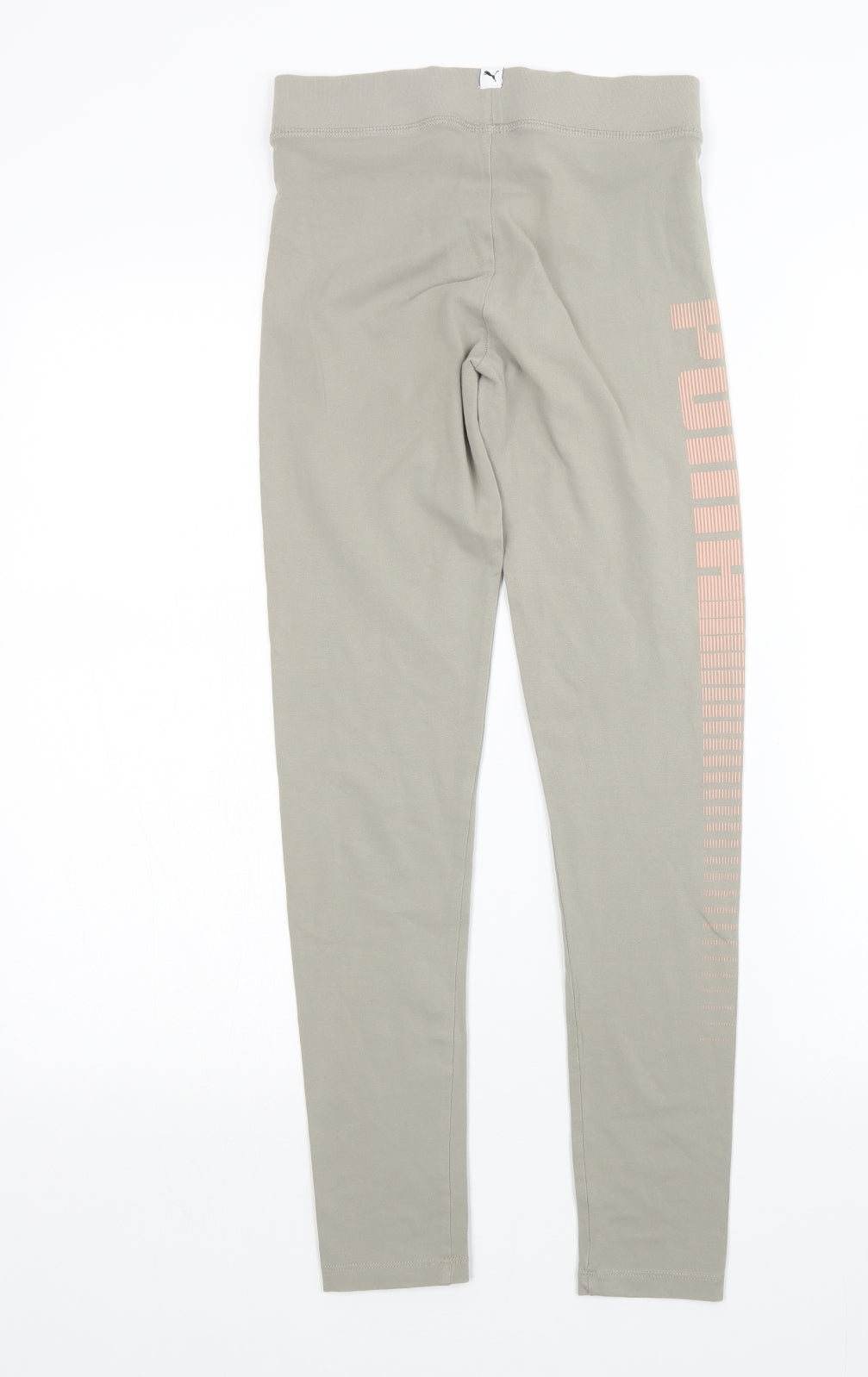 PUMA Girls Green   Sweatpants Trousers Size 13-14 Years - Leggings