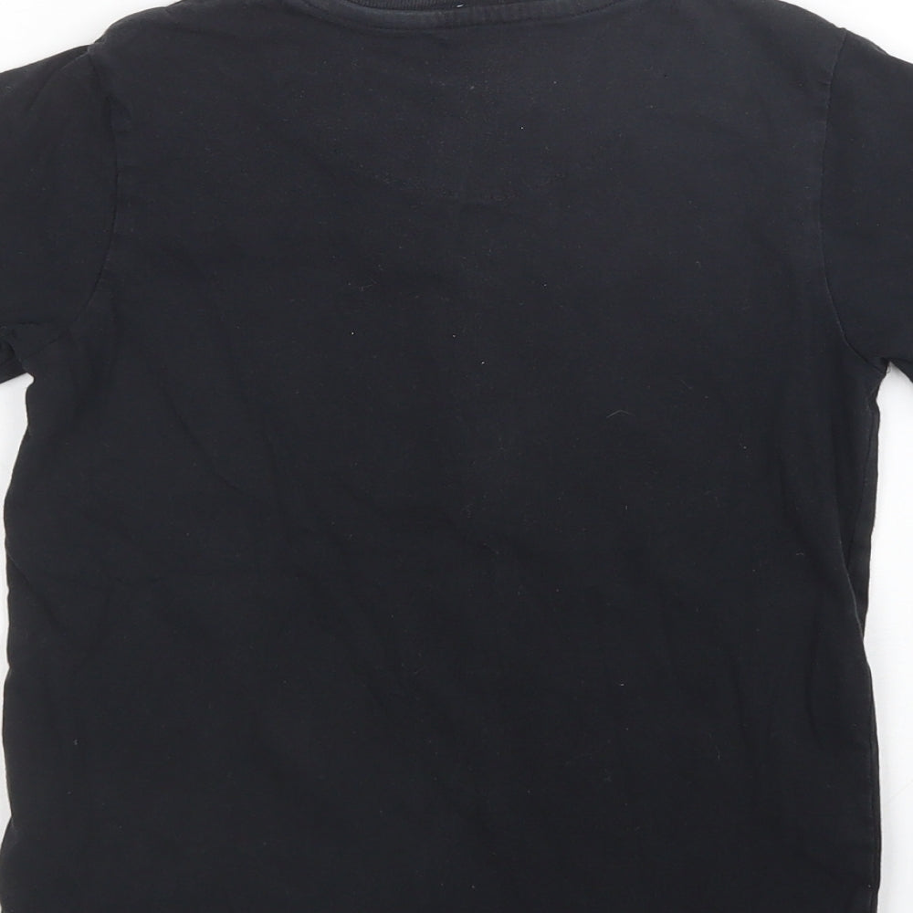 Primark Boys Black   Basic T-Shirt Size 8-9 Years  - Gamer