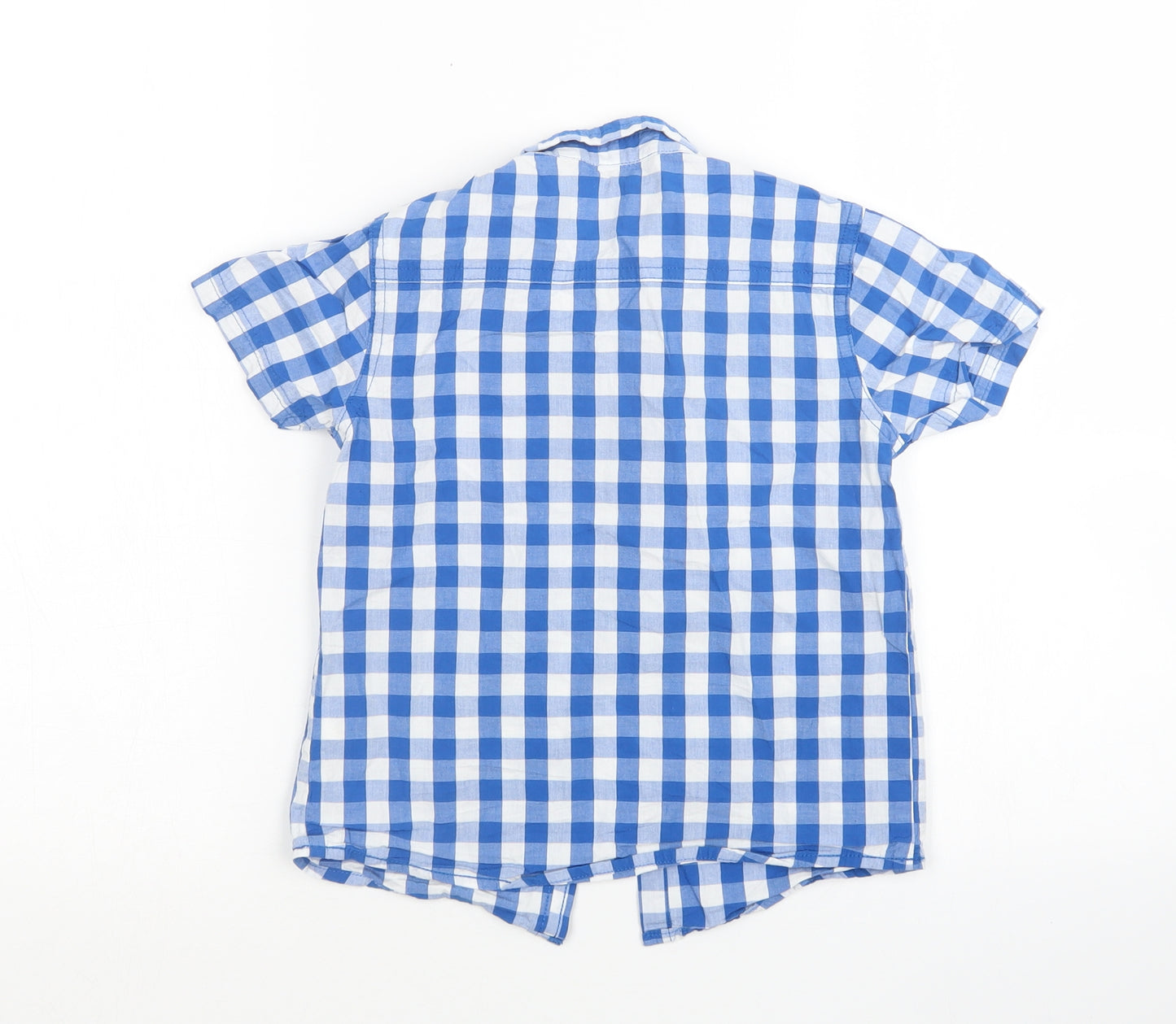 George Boys Multicoloured Check  Basic Button-Up Size 5-6 Years