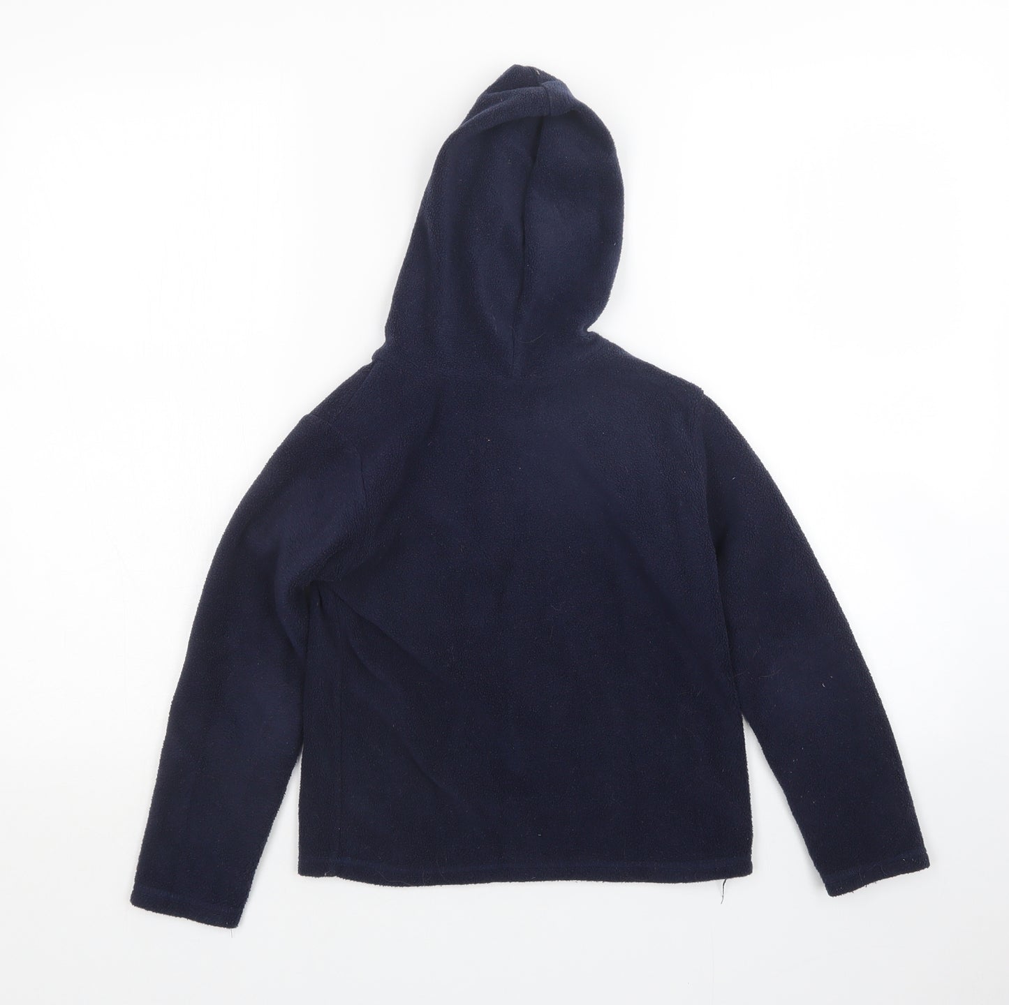 Lollipop Girls Blue  Fleece Pullover Hoodie Size 6-7 Years
