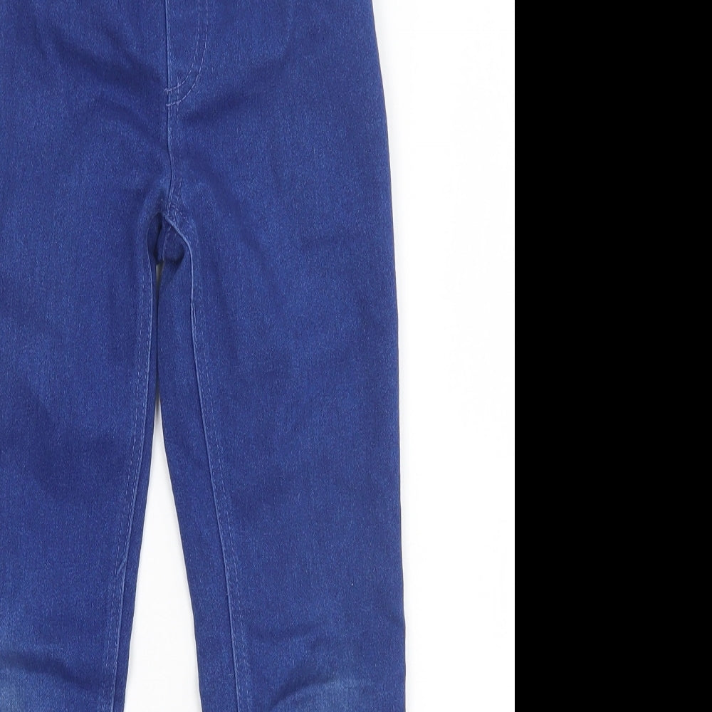 QTEE Girls Blue   Jegging Jeans Size 6-7 Years