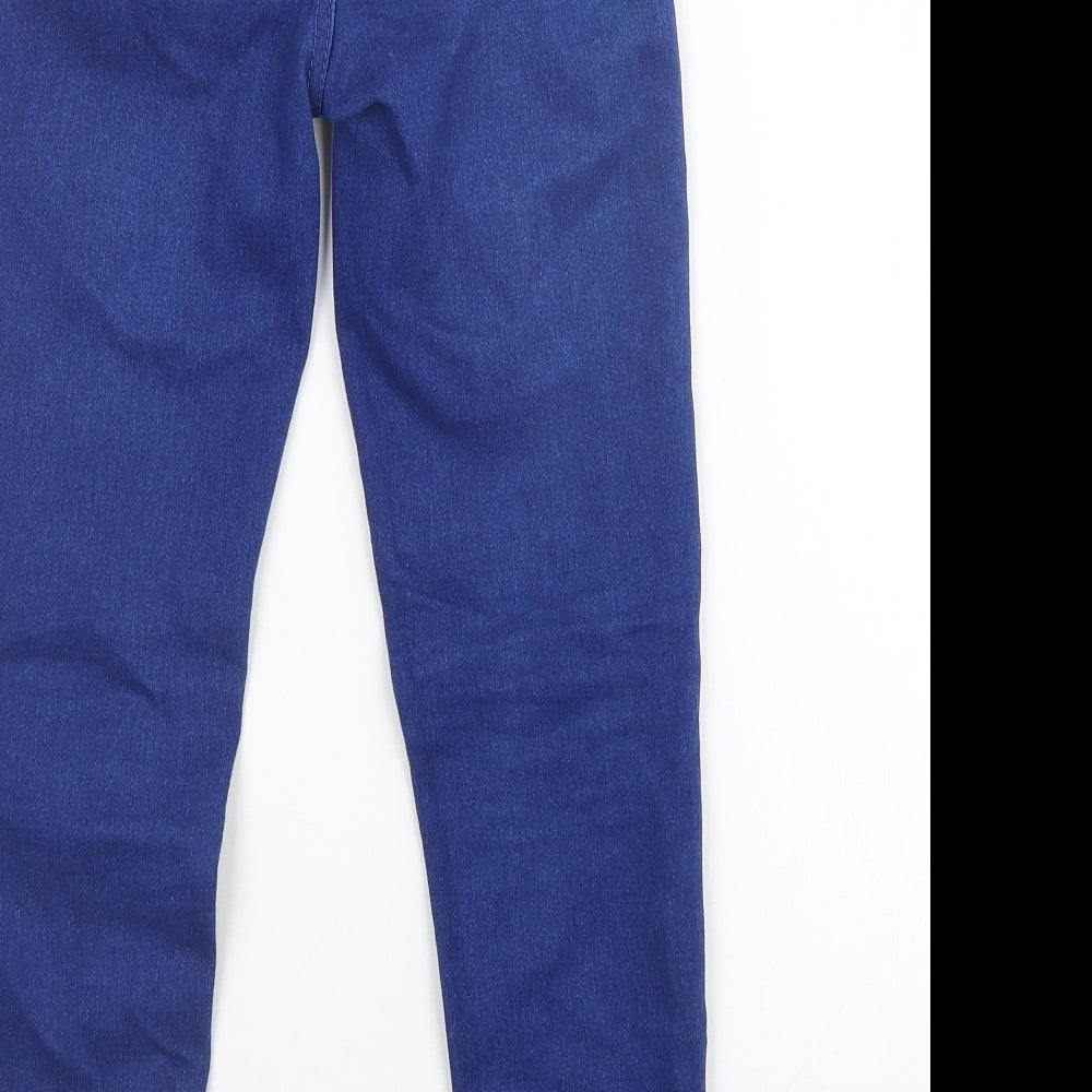 QTEE Girls Blue   Jegging Jeans Size 6-7 Years