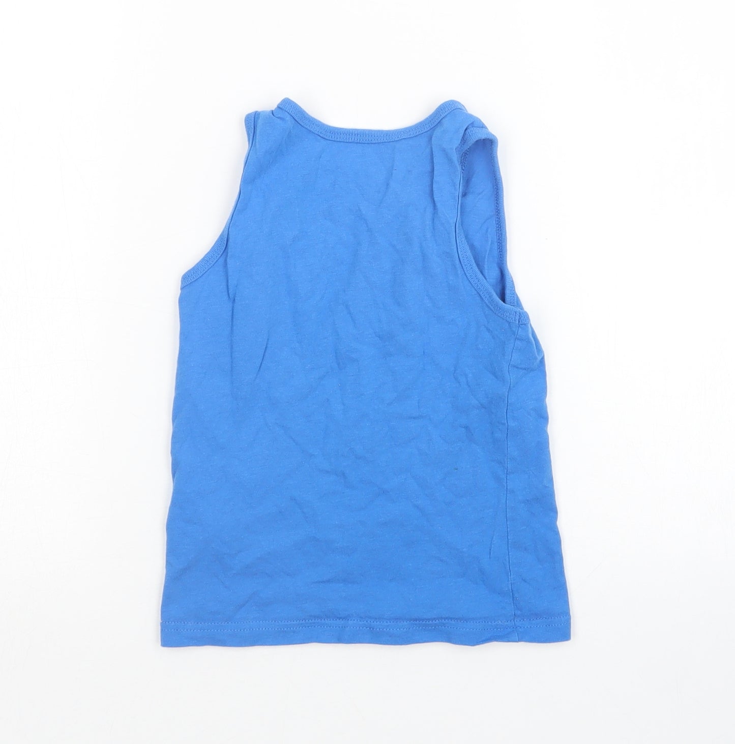 Primark Boys Blue   Basic Tank Size 5-6 Years