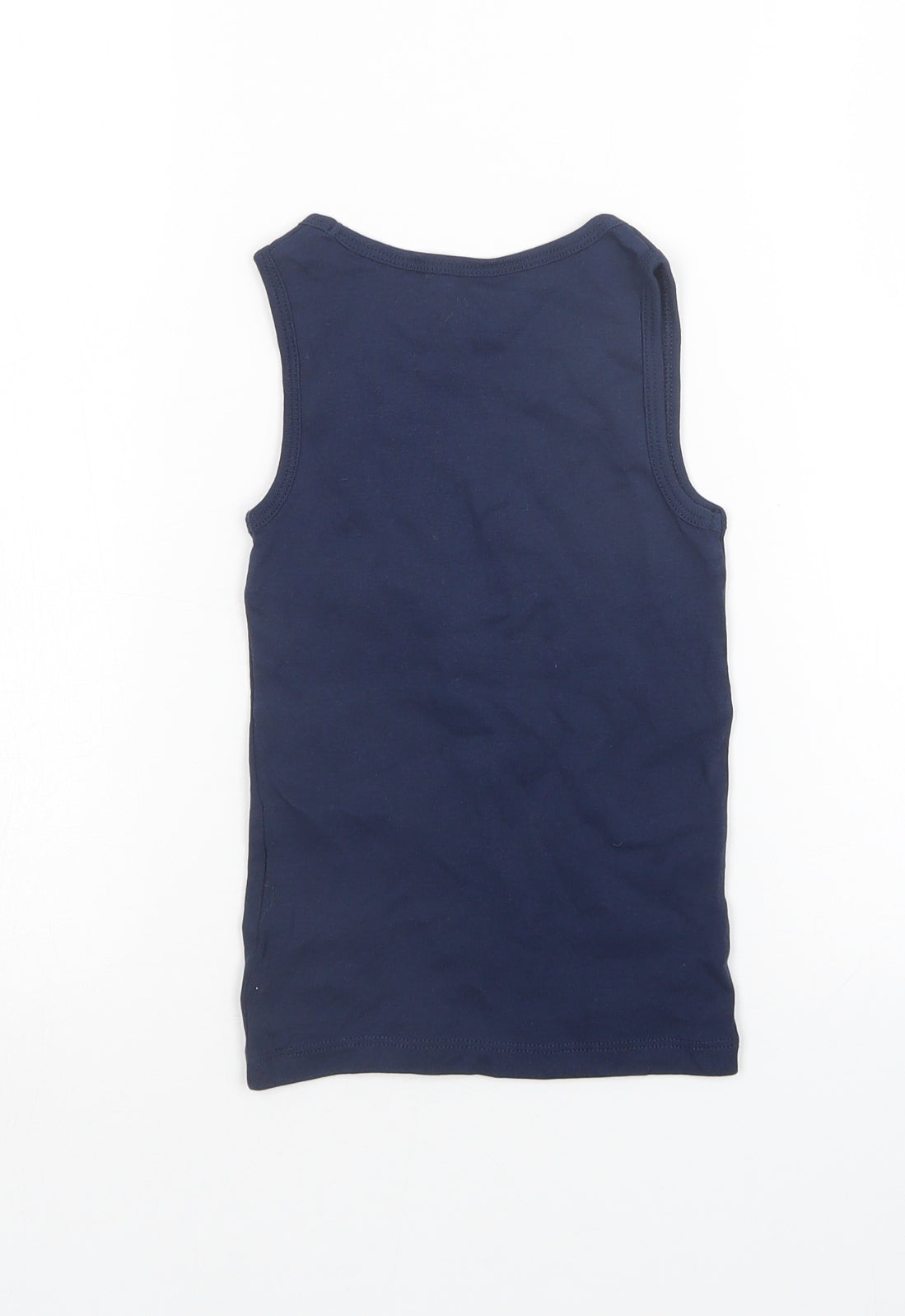 H&M Boys Black   Basic Tank Size 5-6 Years