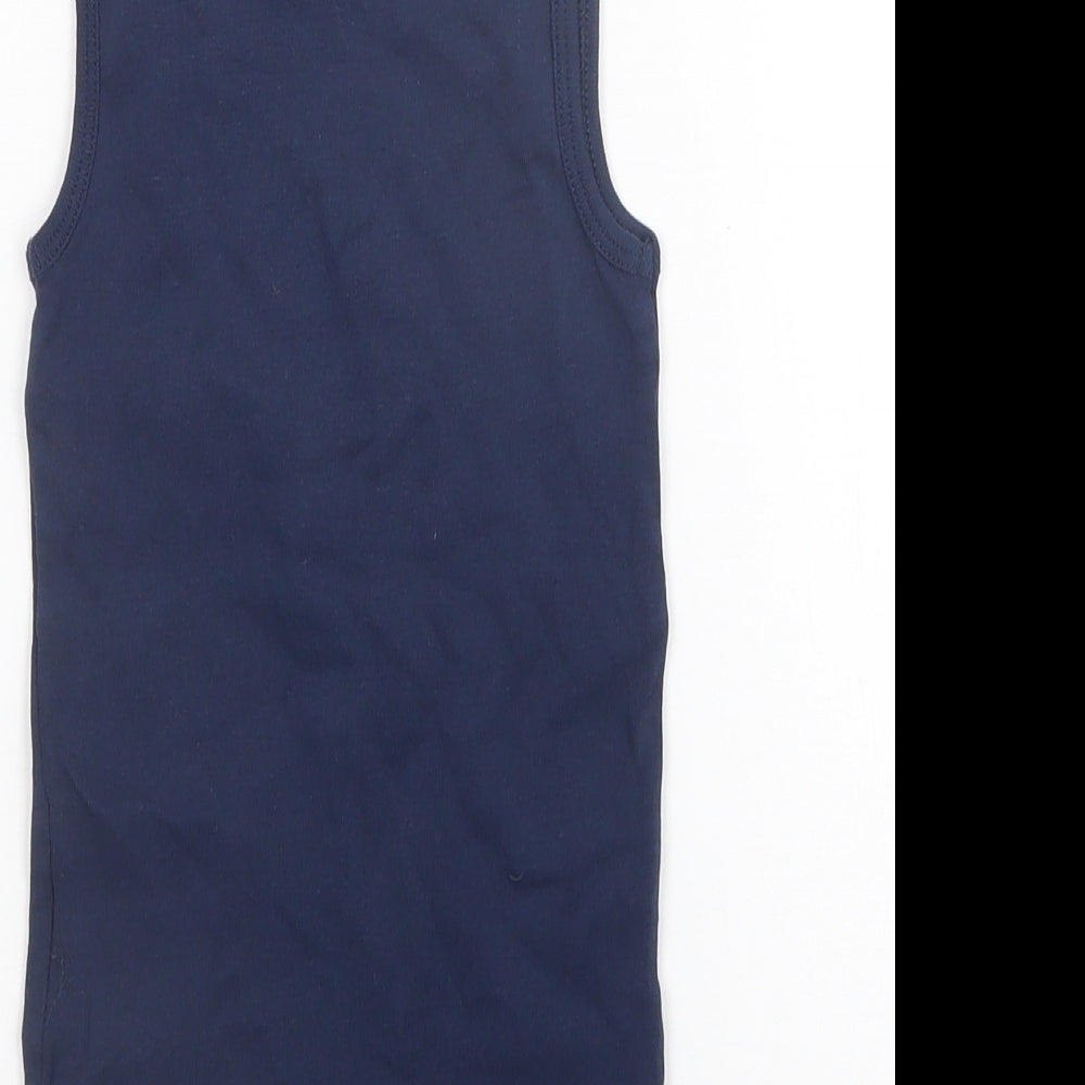 H&M Boys Black   Basic Tank Size 5-6 Years