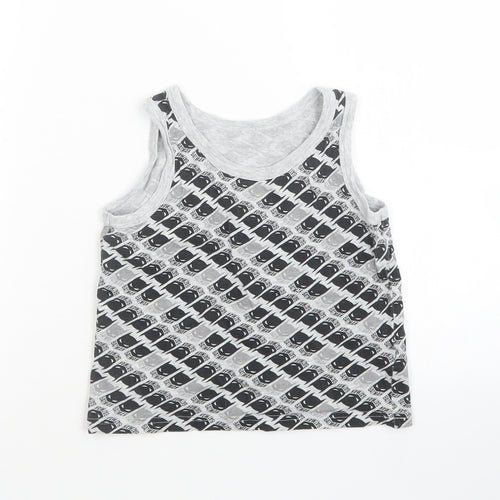 George Boys Multicoloured   Basic Tank Size 5-6 Years  - batman