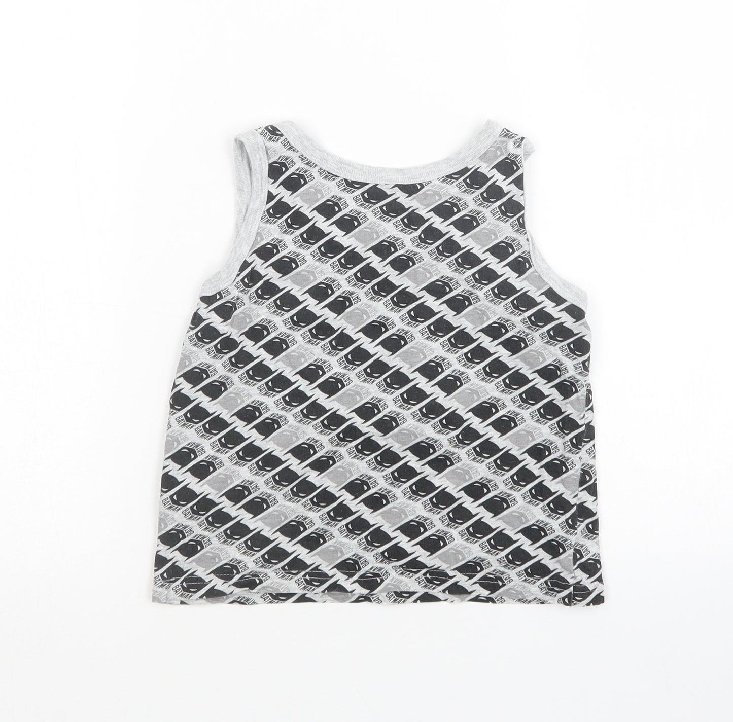 George Boys Multicoloured   Basic Tank Size 5-6 Years  - batman