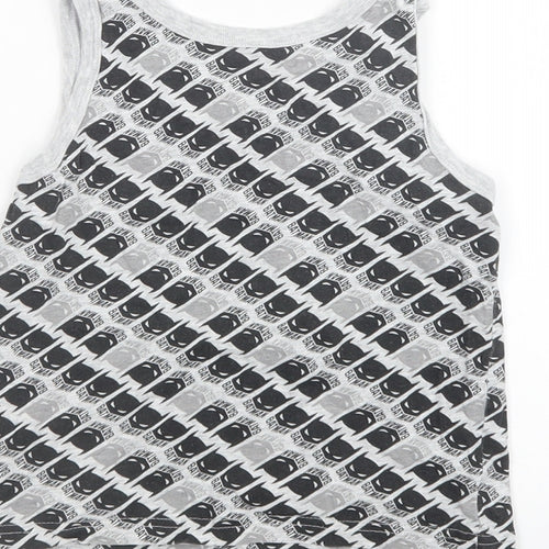 George Boys Multicoloured   Basic Tank Size 5-6 Years  - batman