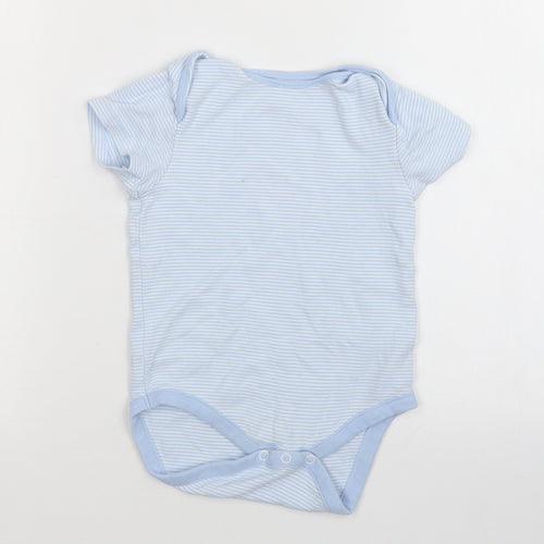 NEXT Boys Blue Striped  Leotard One-Piece Size 18-24 Months