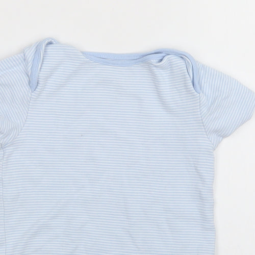 NEXT Boys Blue Striped  Leotard One-Piece Size 18-24 Months