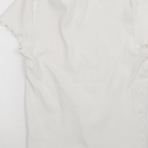 New Look Womens White   Pullover Jumper Size 10