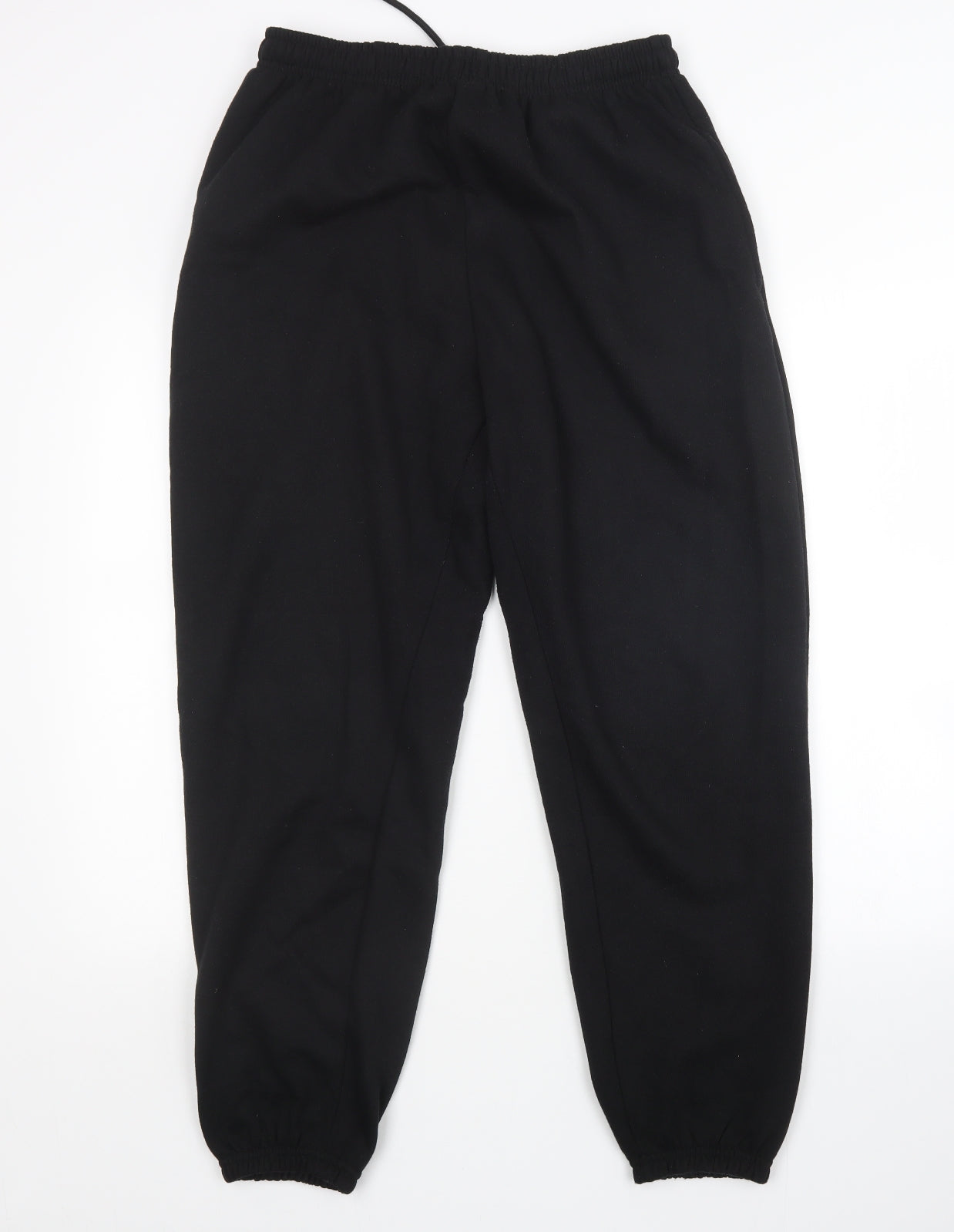 Preworn Womens Black   Sweatpants Trousers Size 12 L28 in
