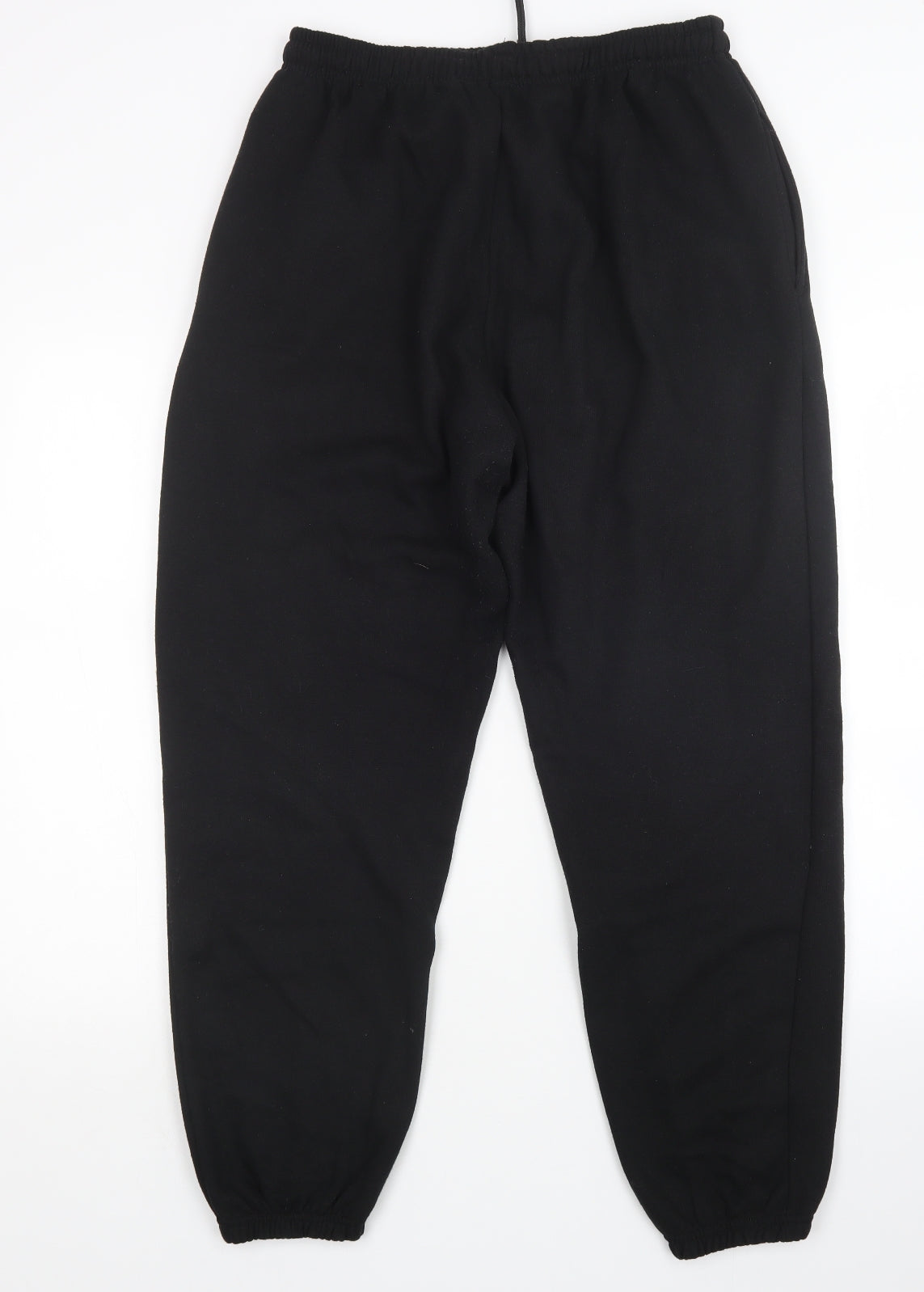 Preworn Womens Black   Sweatpants Trousers Size 12 L28 in