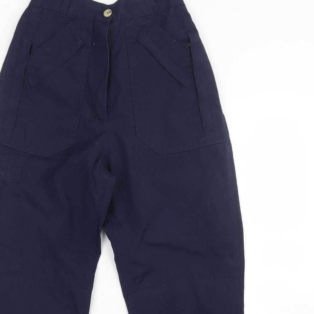 Regatta Womens Blue   Cargo Trousers Size 10 L28 in
