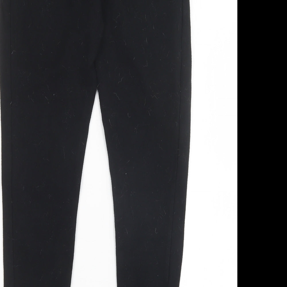 NEXT Womens Black   Jogger Leggings Size 10 L24 in
