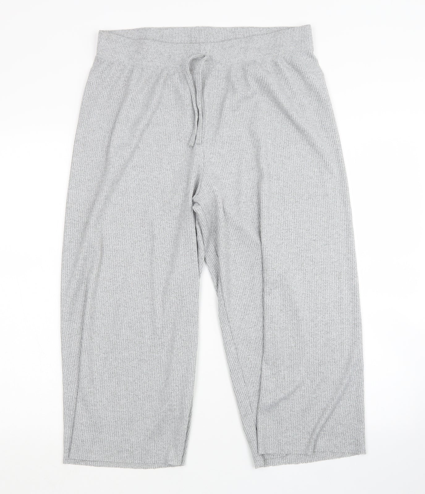 Primakr Womens Grey   Sweatpants Trousers Size L L21 in - Cropped