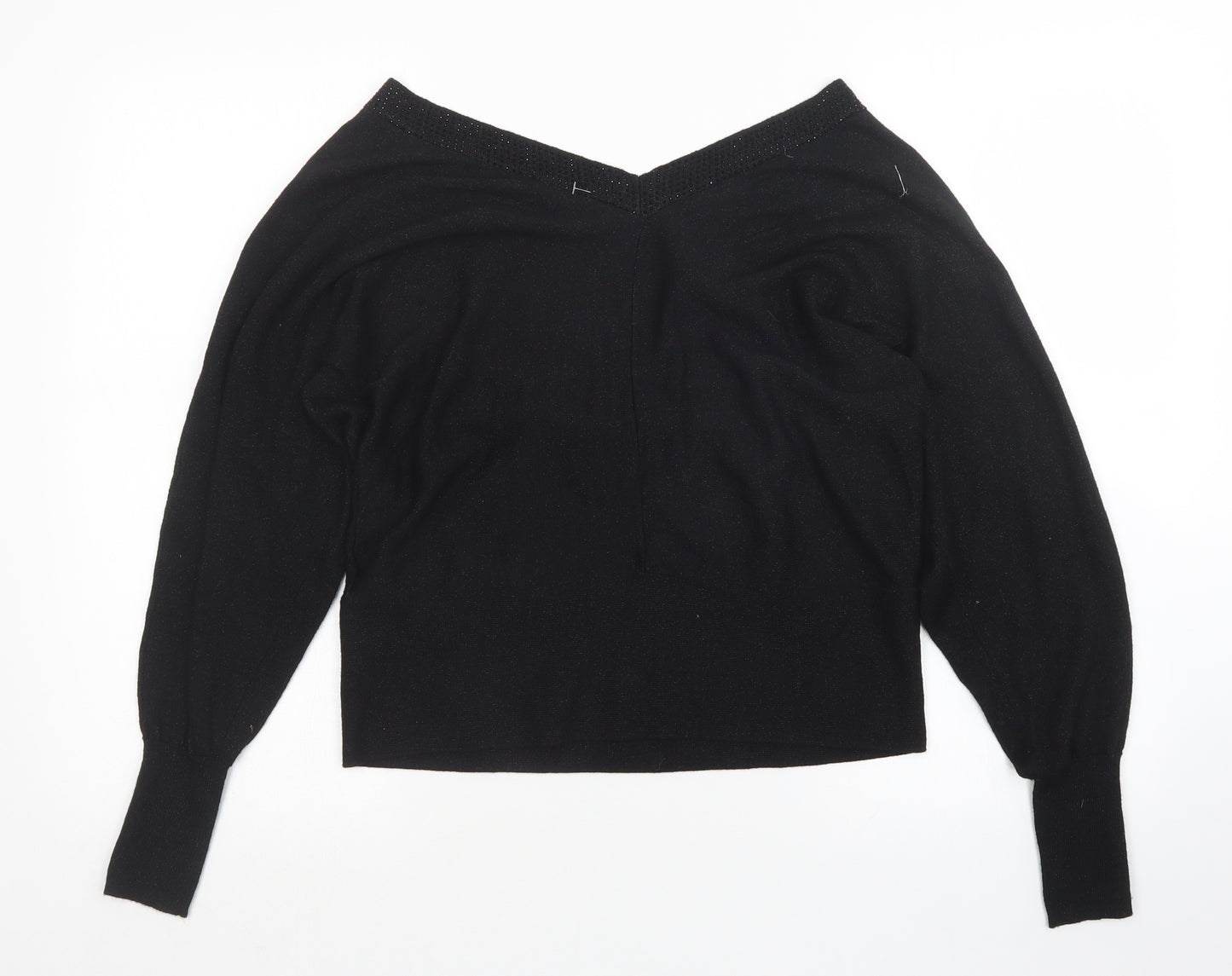 Debenhams Womens Black   Pullover Jumper Size 10