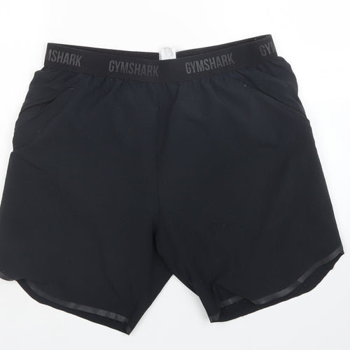 Gymshark Mens Black   Sweat Shorts Size L