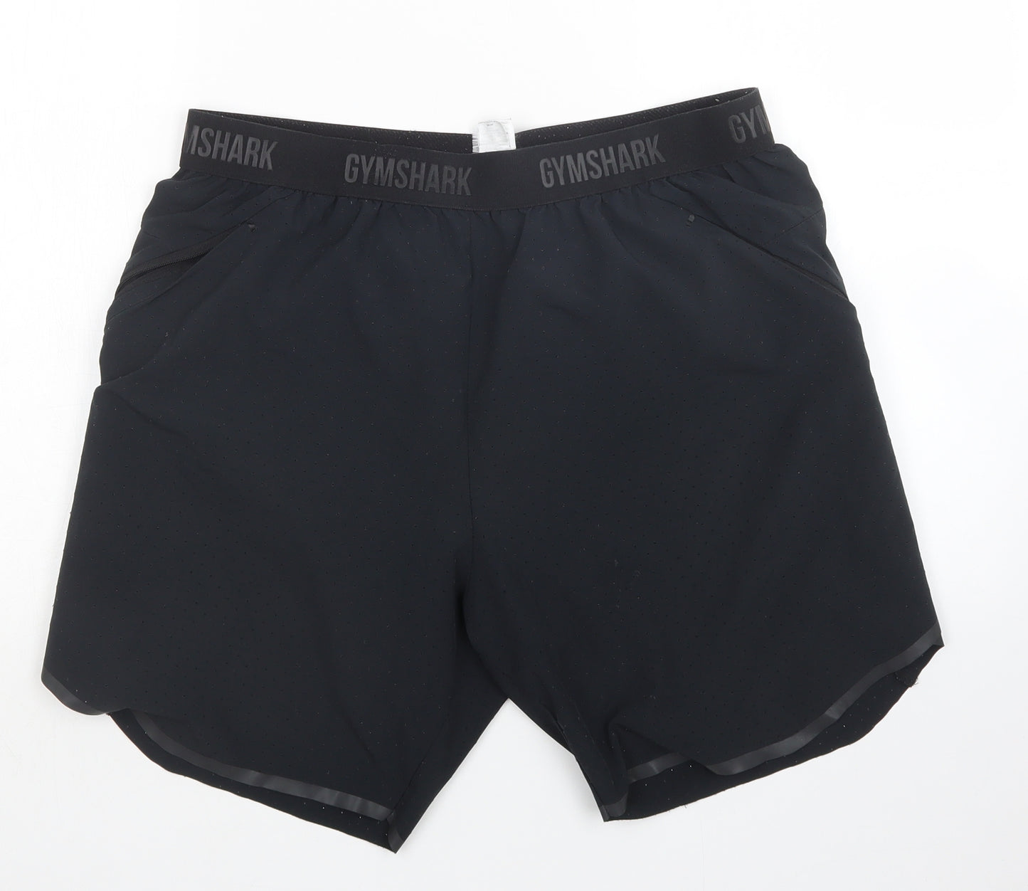 Gymshark Mens Black   Sweat Shorts Size L