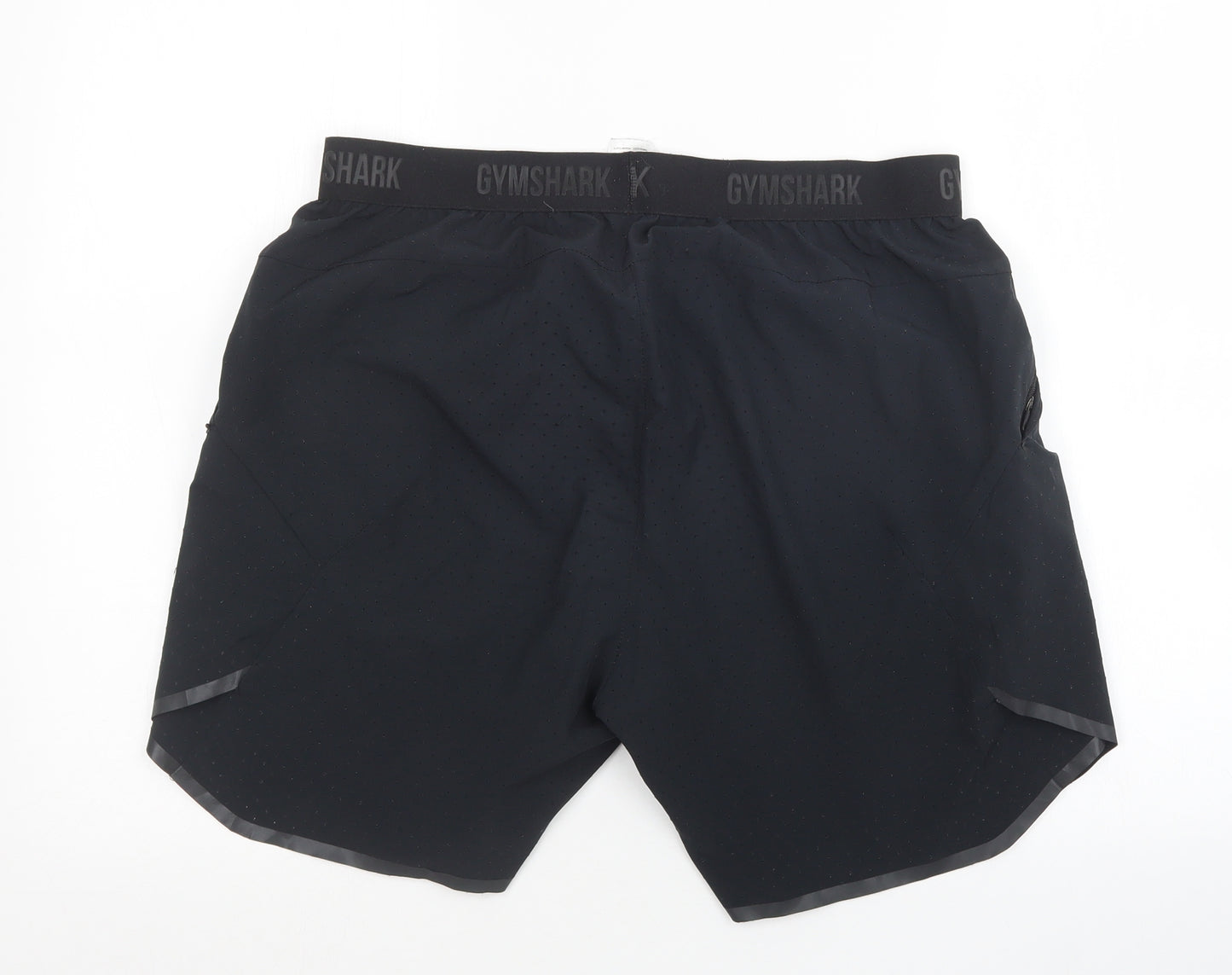 Gymshark Mens Black   Sweat Shorts Size L