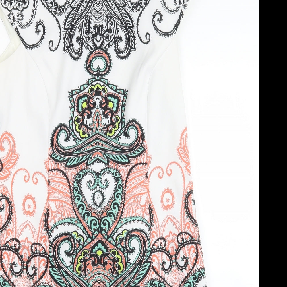 London Times Womens Multicoloured Paisley  Shift  Size 16