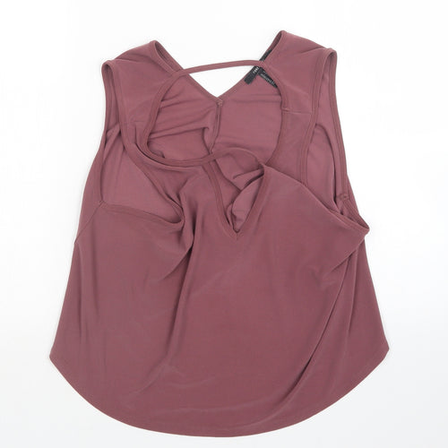 FOREVER 21 Womens Pink   Basic Blouse Size M