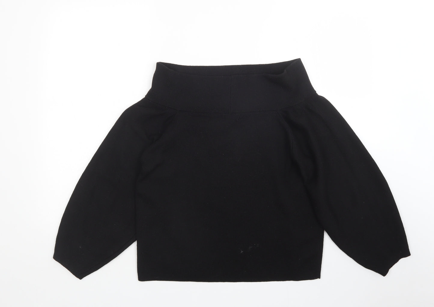 H&M Womens Black   Pullover Jumper Size S
