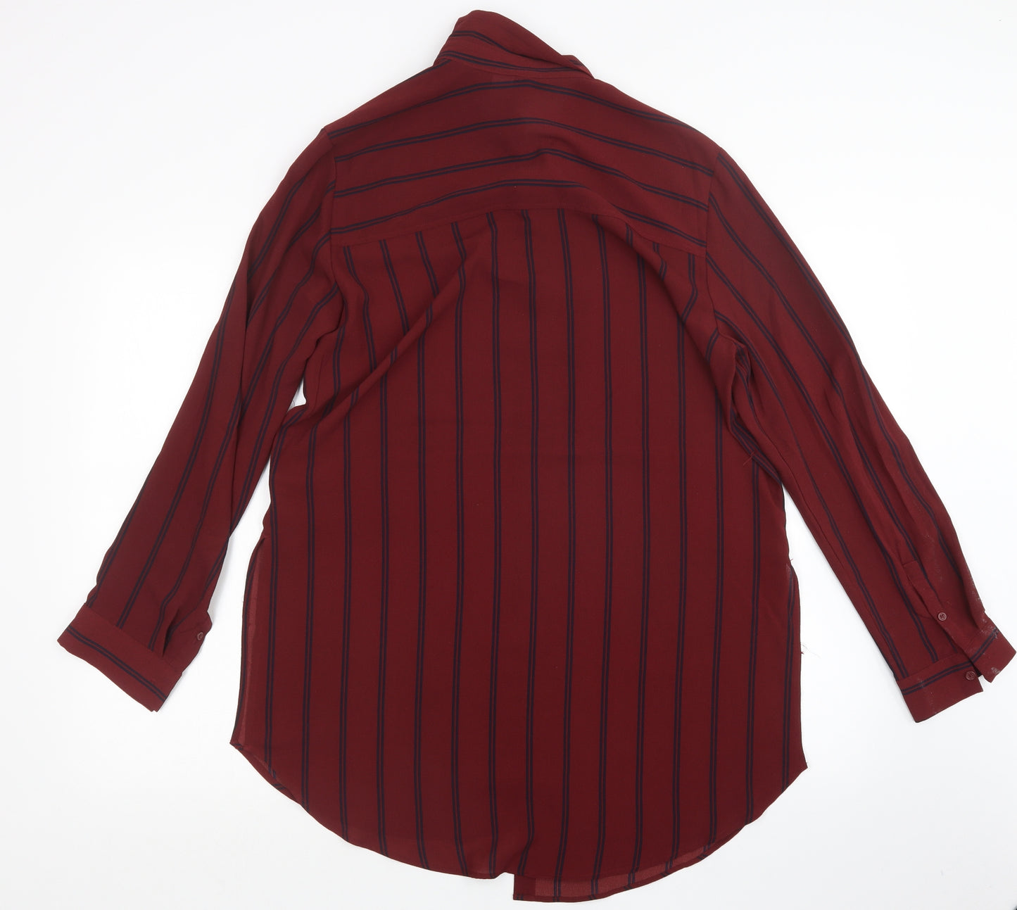 H&M Womens Multicoloured Striped  Shirt Dress  Size 10