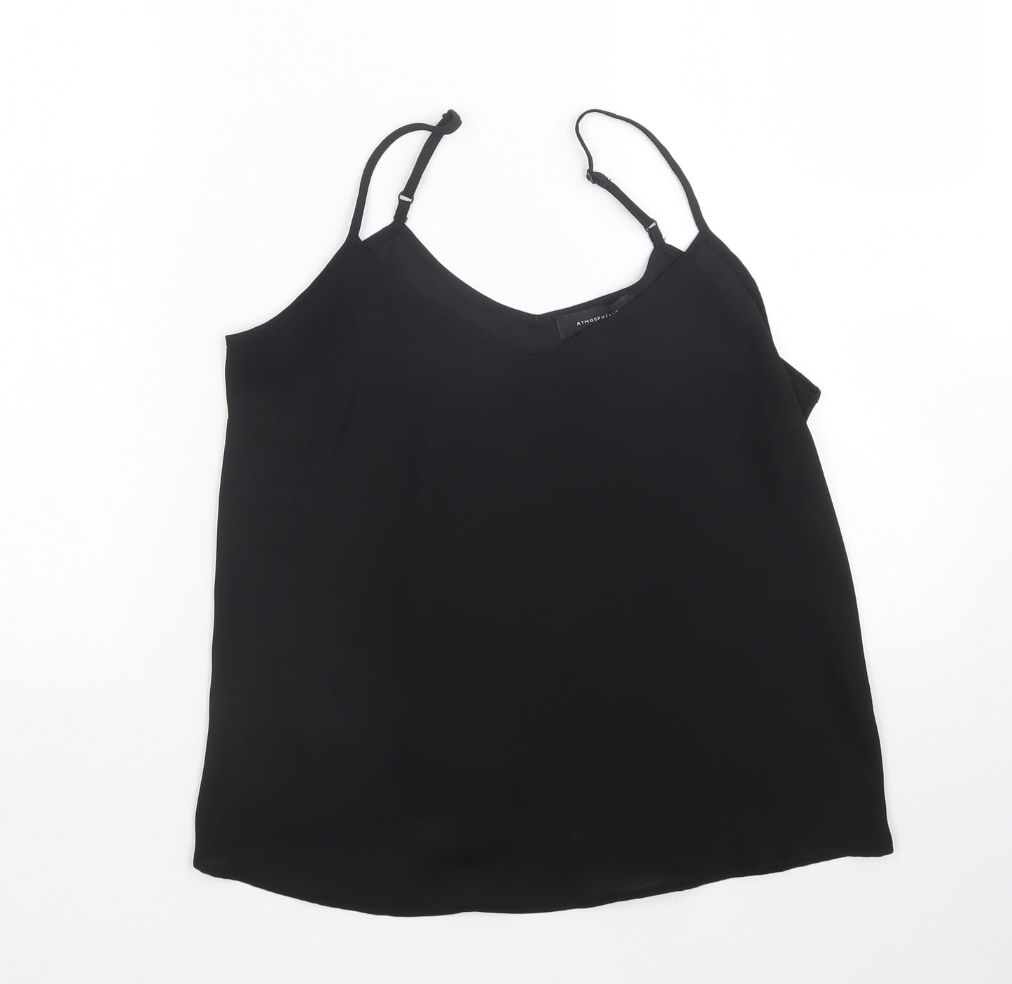 Primark Womens Black   Basic Tank Size 8