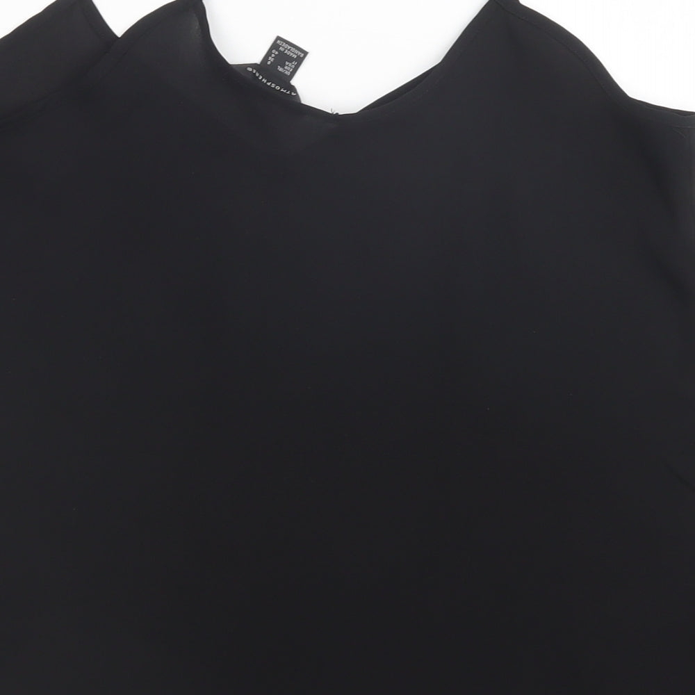 Primark Womens Black   Basic Tank Size 8