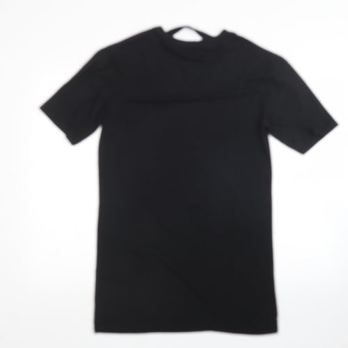 New Look Womens Black   T-Shirt Dress  Size 8
